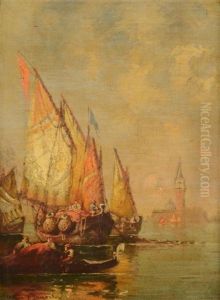 Fisherman Of The Adriatic by Walter Franklin Lansil