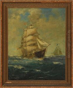 Leaving The Pilot by Walter Franklin Lansil