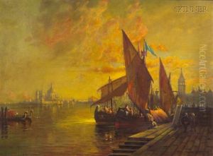 Late Afternoon, Venice by Walter Franklin Lansil