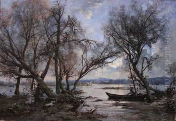 Barque Sur L'etang - view 1