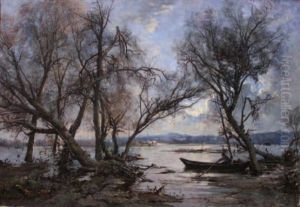 Barque Sur L'etang