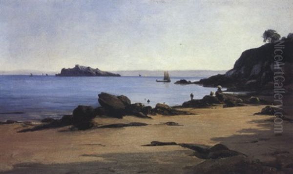 Vue De La Baie Du Conquet - view 1