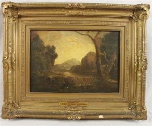 Landscape With Waterfall
