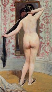 Nu Au Bandeau Noir by William Julien Emile Laparra