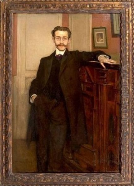 Portrait De Benjamin Landowski - view 1