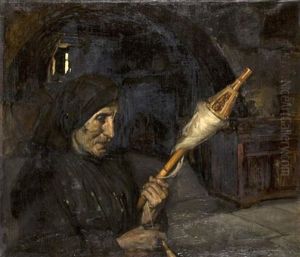 La Fileuse by William Julien Emile Laparra