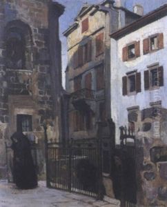 Avant La Messe by William Julien Emile Laparra