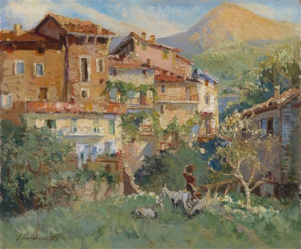Sunny Day In A Mediterranean Town - view 1