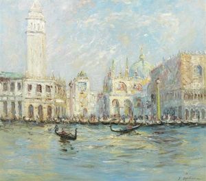 View Of Piazza San Marco And Palazzo Ducale