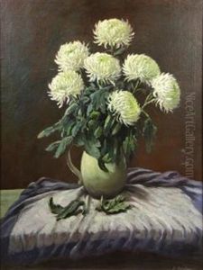 Still Life With Chrysanthemums