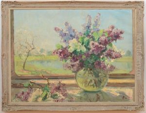 Lilas (lilacs) by Georgi Alexandrovich Lapchine