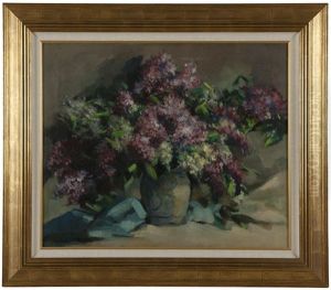 Lilacs by Georgi Alexandrovich Lapchine