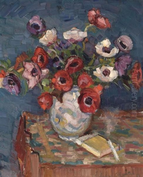 Poppies In A Vase - view 1