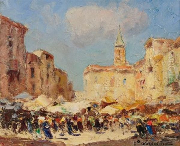Nice, Le Marche Aux Fleurs - view 1