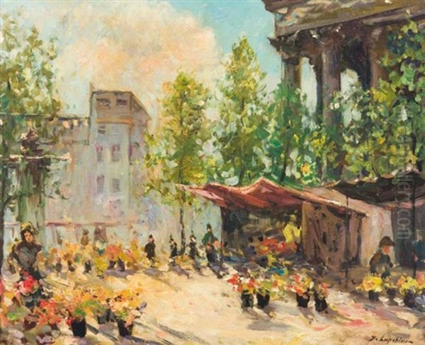 Marche Aux Fleurs, Place De La Madeleine - view 1