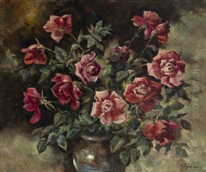 Roses In A Vase Roses In A Vase
