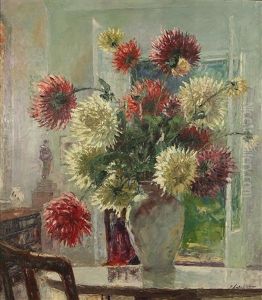 Still Life With Chrysanthemums