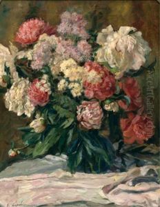 Still Life With Peonies