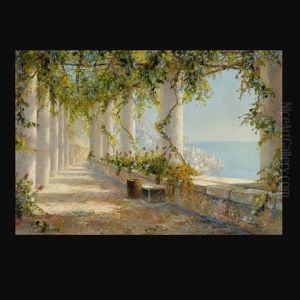 Amalfi Coast by Georgi Alexandrovich Lapchine