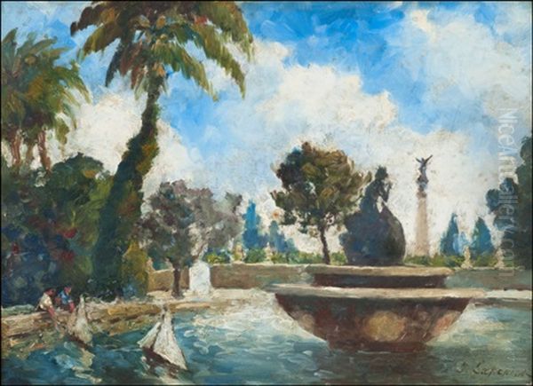 Boys Playing In The Park - view 1