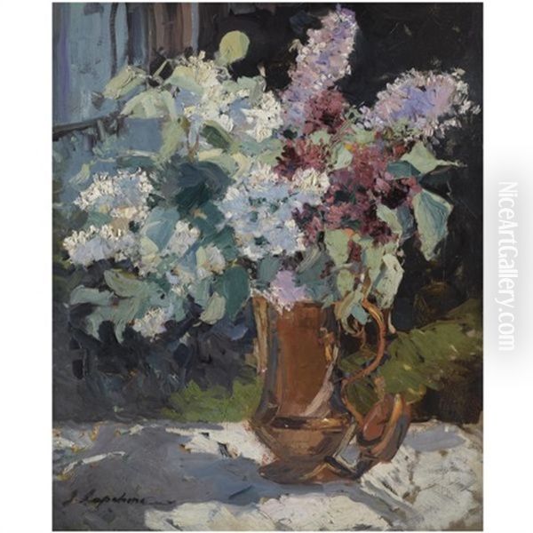 Still Life Of Lilacs - view 1