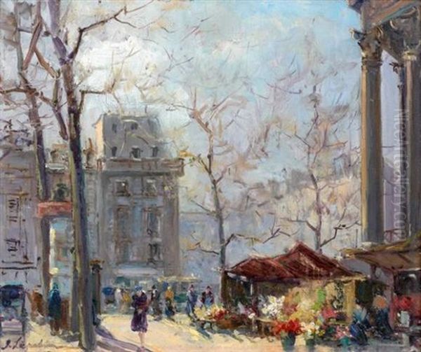 Marche Aux Fleurs, Place De La Madeleine - view 1