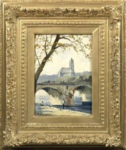 Eglise St. Gervais, Pairs by Georgi Alexandrovich Lapchine