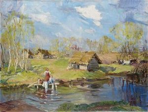Premiere Verdure, Russie by Georgi Alexandrovich Lapchine