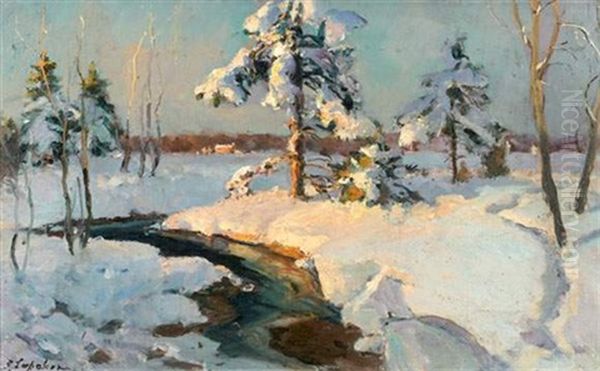 Paysage Enneige - view 1