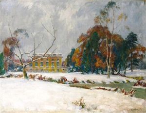 Le Petit Trianon Sous La Neige Le Petit Trianon Sous La Neige