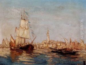 Boats On An Italian River