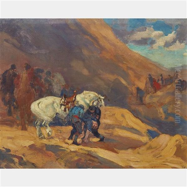 Horse And Riders - view 1