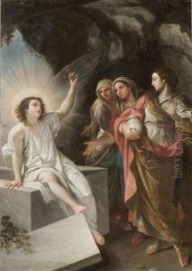 Die Drei Marien Am Grab by Gaetano Lapis