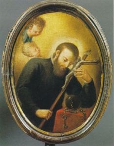 S. Giovanni Di Matha In Preghiera by Gaetano Lapis