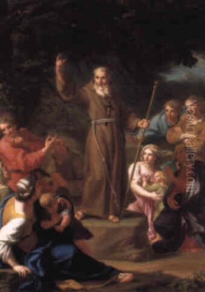 St. John Of Capistrano Preaching - view 1