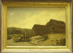 Landscape With Covered Boats Landscape With Covered Boats