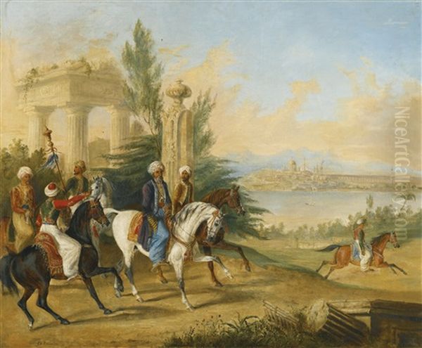 Noblemen Before Constantinople - view 1