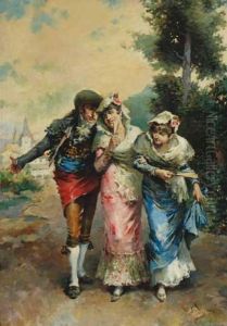 El Cortejo by Jose Denis Belgrano