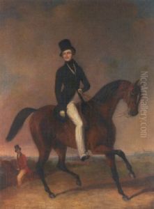 A Gentleman On Horseback by George Henry Laporte