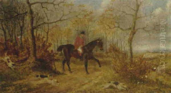 Anstruther Thompson Leading The Pychley Hunt - view 1