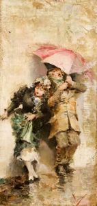 Dia De Lluvia by Jose Denis Belgrano