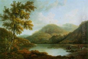A View Of Elterwater, Westmoreland A View Of Elterwater, Westmoreland