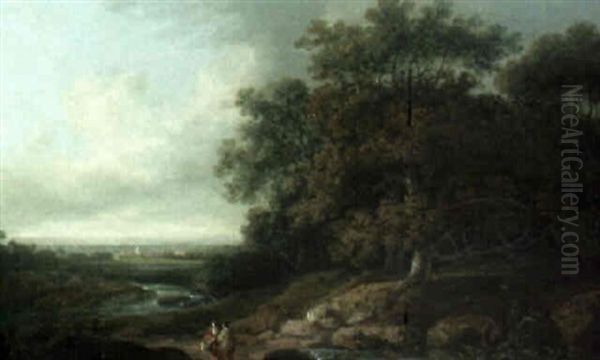 A View In Neath Valley, Glamorganshire - view 1