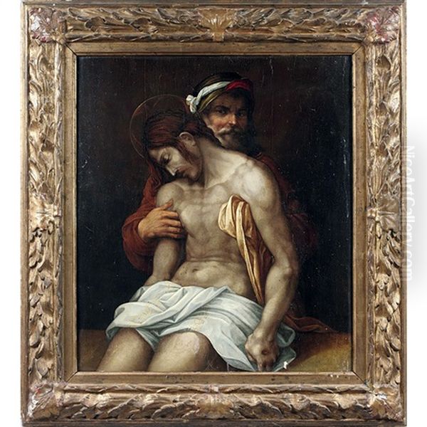 Le Christ Soutenu Par Joseph D'arimathie - view 1