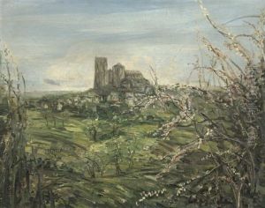 Castle In A French Countryside by Pierre Laprade