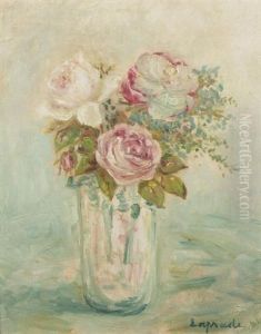 Bouquet De Roses by Pierre Laprade