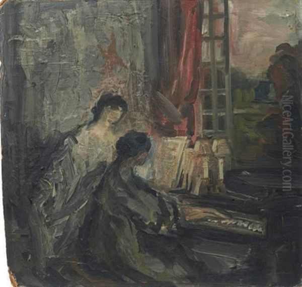 Deux Femmes Au Piano - view 1