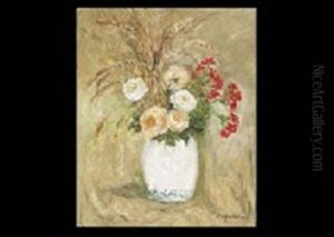 Bouquet De Fleurs Dans Un Vase by Pierre Laprade