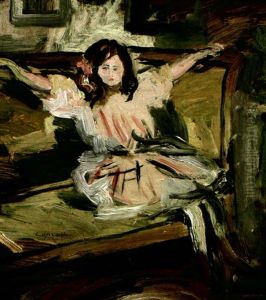 Jeune Fille Dans Un Salon by Pierre Laprade