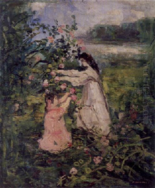Enfants Aux Fleurs - view 1